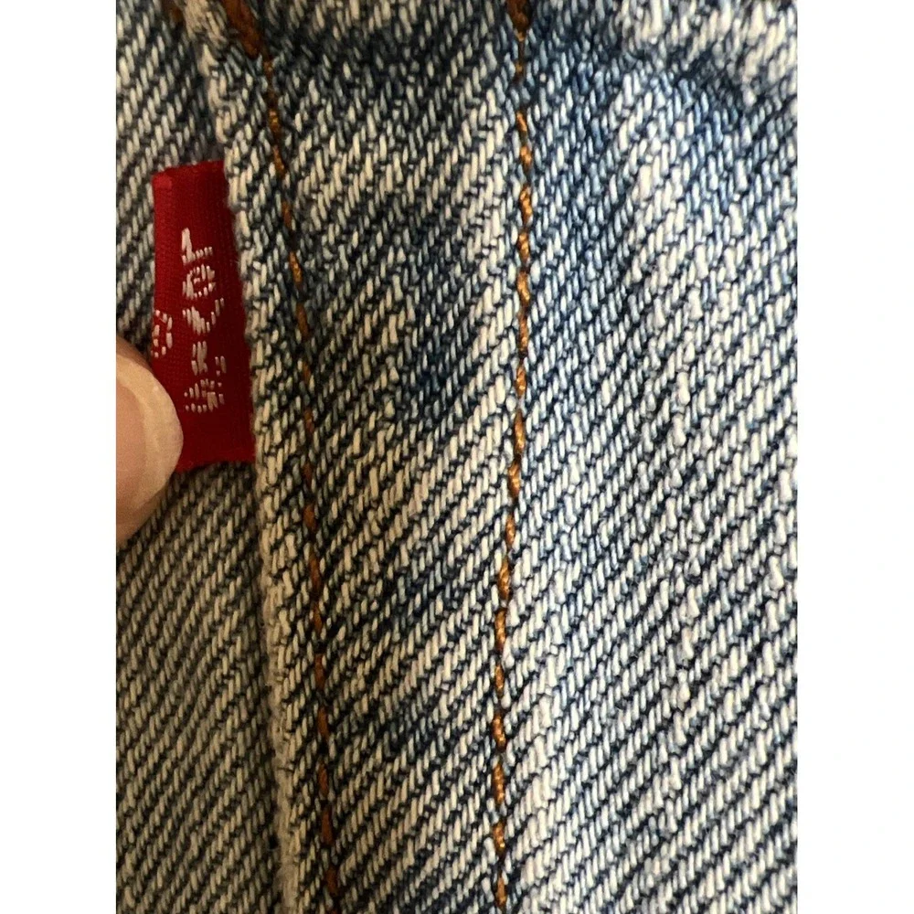 Levis 505 Jeans Mens 40x30 Light Blue Denim Pants Regular Fit  Y2K Retro